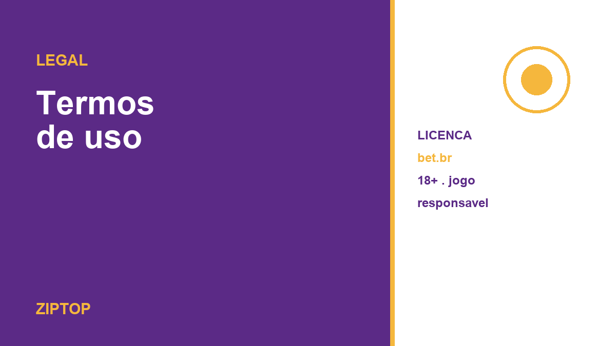 Termos de uso, Ziptop